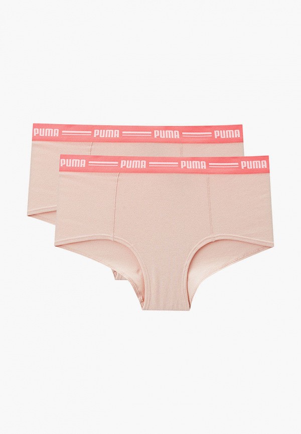 

Трусы 2 шт. PUMA, Бежевый, WOMEN MINI SHORT 2P PACK