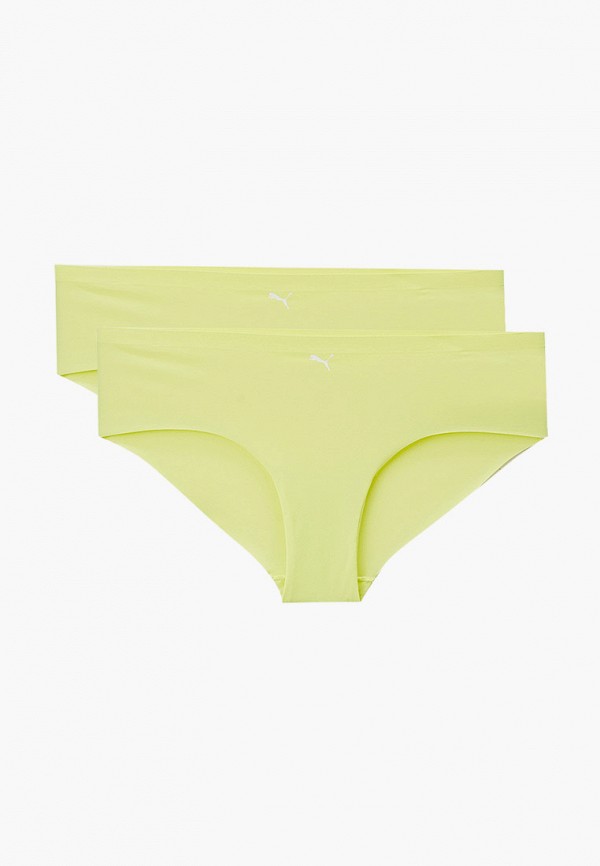 

Трусы 2 шт. PUMA, Зеленый, PUMA WOMEN SEAMLESS HIPSTER 2P PACK