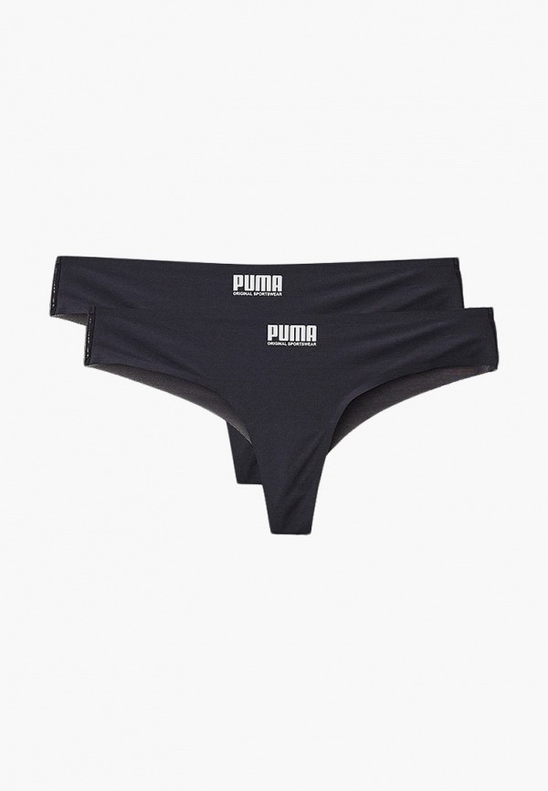

Трусы 2 шт. PUMA, Черный, PUMA WOMEN SPORTY MESH BRAZILIAN 2P PACKED