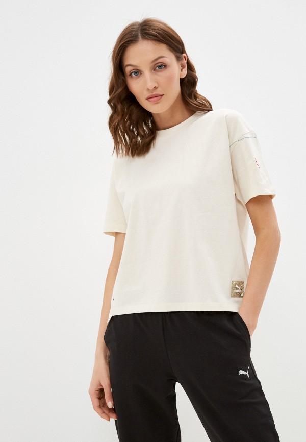 

Футболка PUMA, Бежевый, PUMA PU053EWMJMJ5