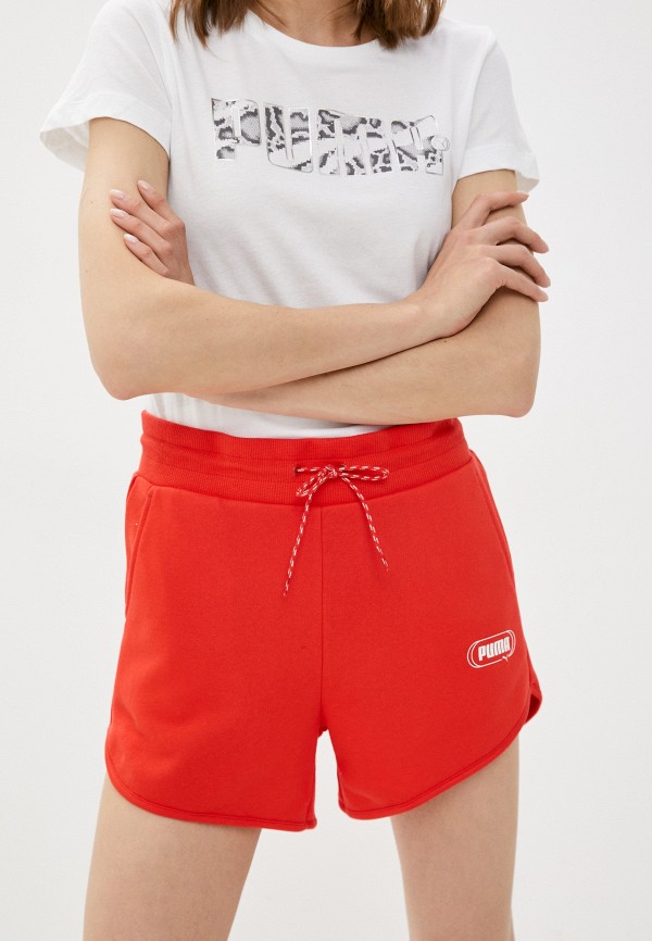 

Шорты спортивные PUMA, Красный, PUMA PU053EWMJMK0