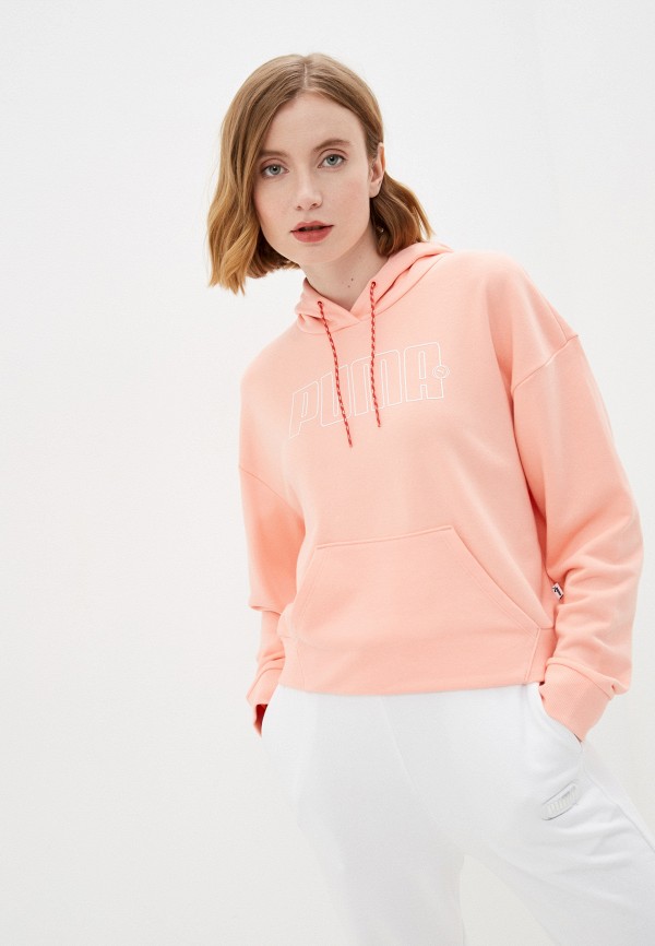

Худи PUMA, Розовый, Rebel Hoodie TR