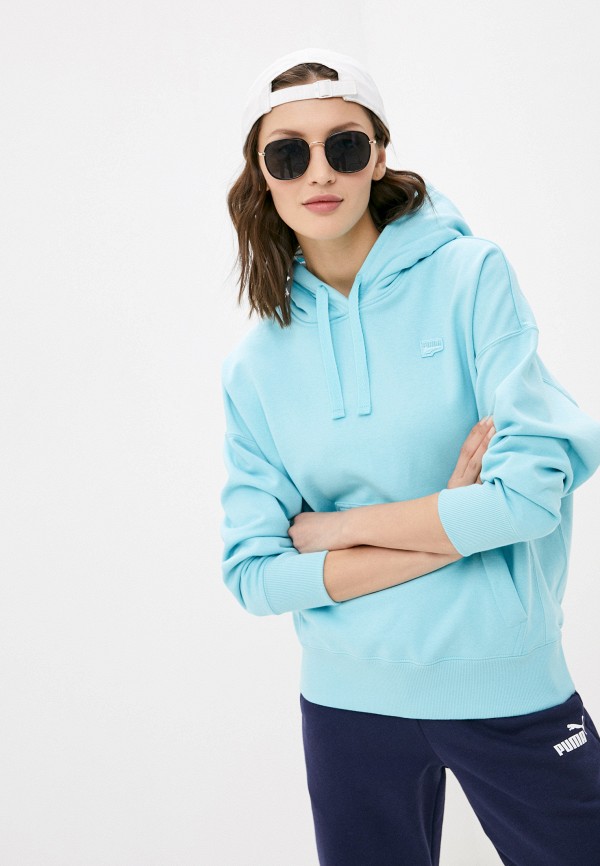 

Худи PUMA, Бирюзовый, Downtown Hoodie