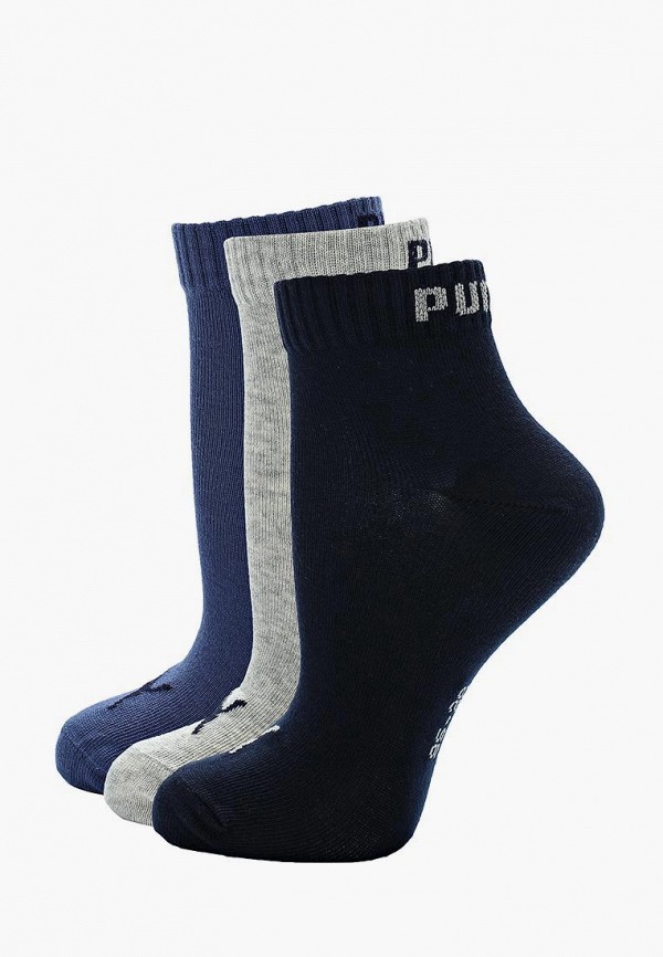 

Комплект PUMA, UNISEX QUARTER PLAIN 3P, Разноцветный