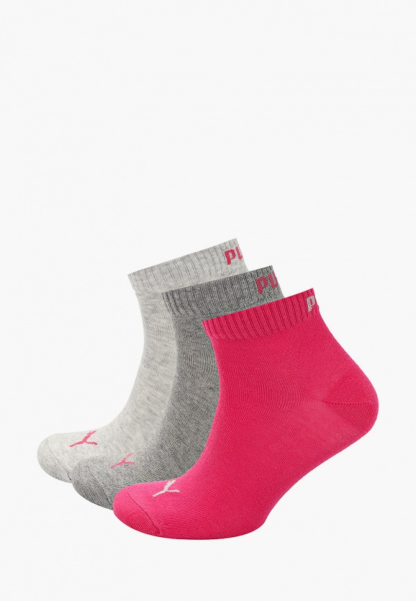 

Носки 3 пары PUMA, Розовый;серый, PUMA PU053FUIGZZ9