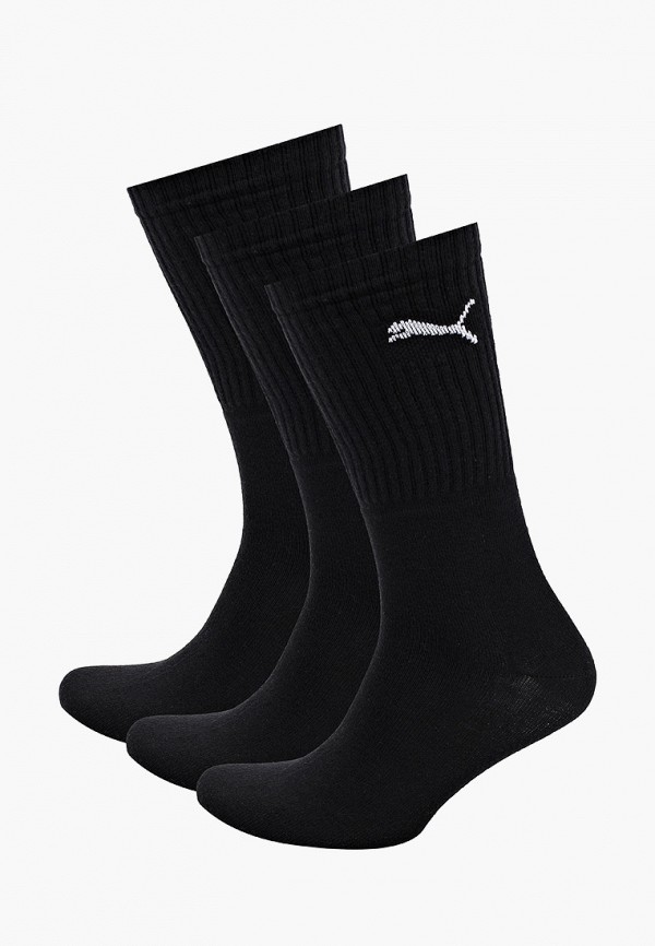 

Носки 3 пары PUMA, Черный, PUMA SPORT CREW LIGHTWEIGHT 3P