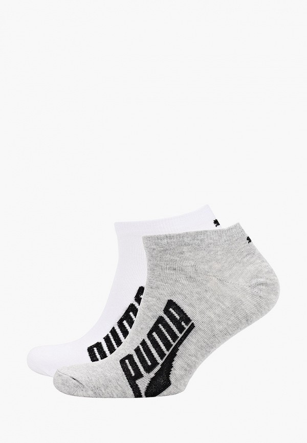 

Носки 2 пары PUMA, Разноцветный, PUMA UNISEX BWT LIFESTYLE SNEAKER 2P