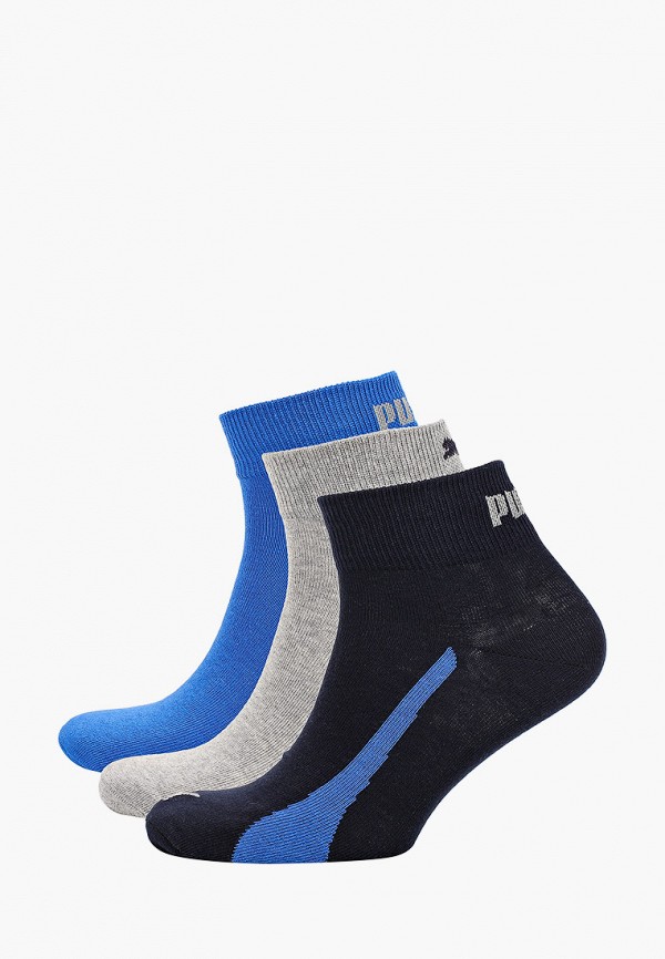 

Носки 3 пары PUMA, Серый;синий, PUMA PU053FUMJKG2