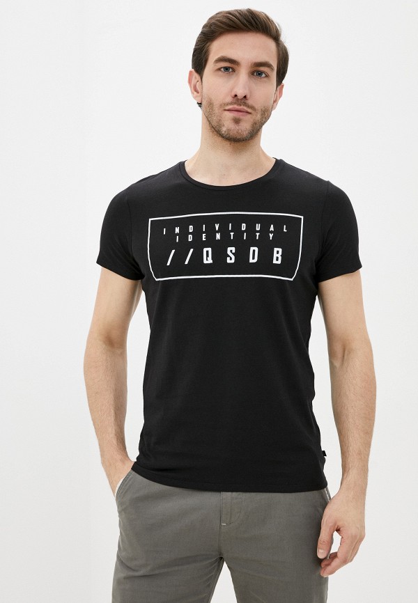 

Футболка Q/S designed by, Черный, Q/S designed by QS006EMHNTW5