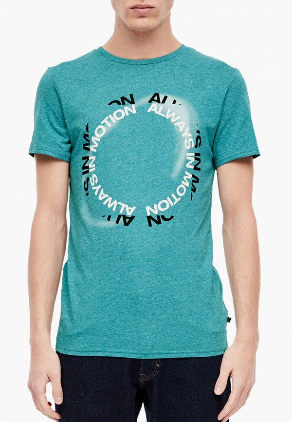

Футболка Q/S designed by, Бирюзовый, Q/S designed by QS006EMHNTY3
