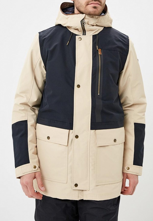 

Куртка утепленная Quiksilver, Бежевый