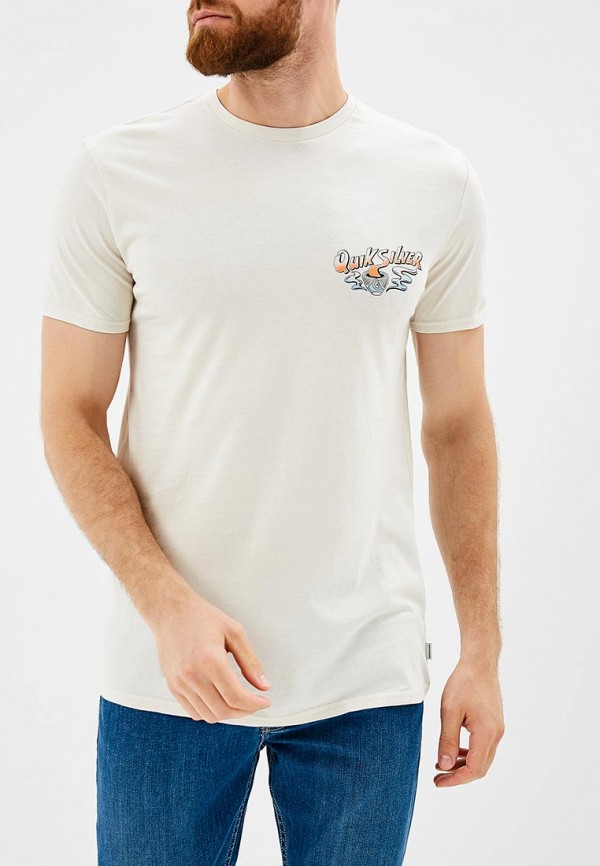 

Футболка Quiksilver, Бежевый