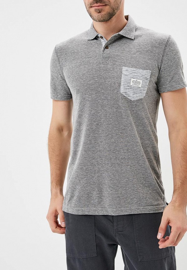 

Поло Quiksilver, Серый