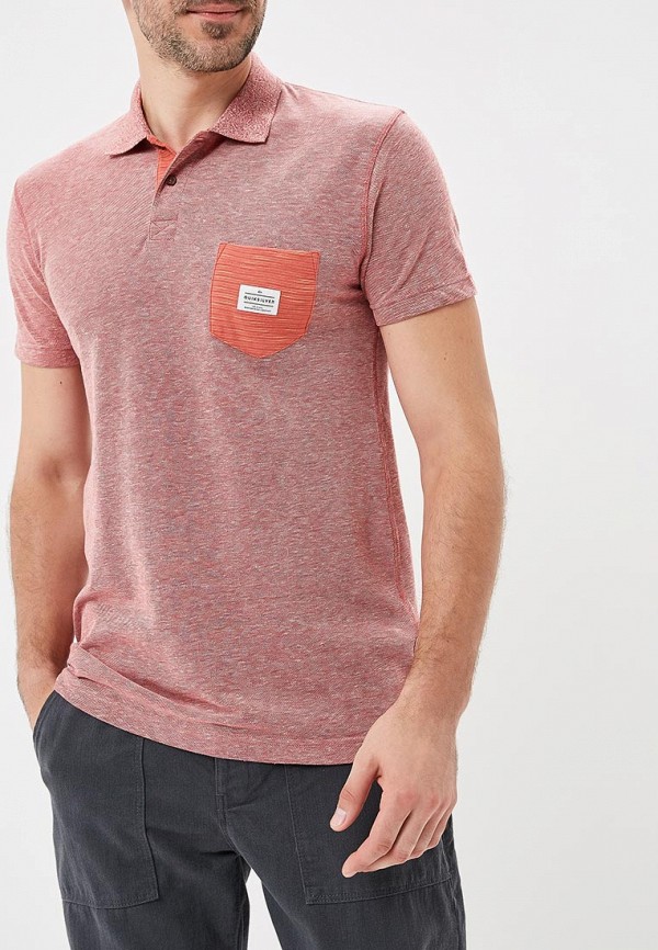 

Поло Quiksilver, Бордовый