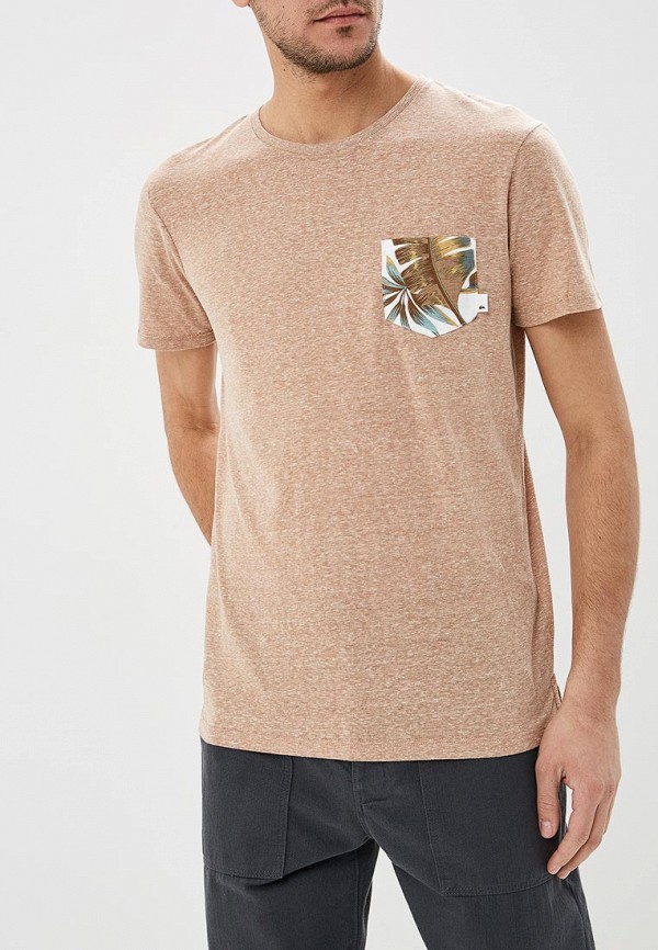 

Футболка Quiksilver, Бежевый