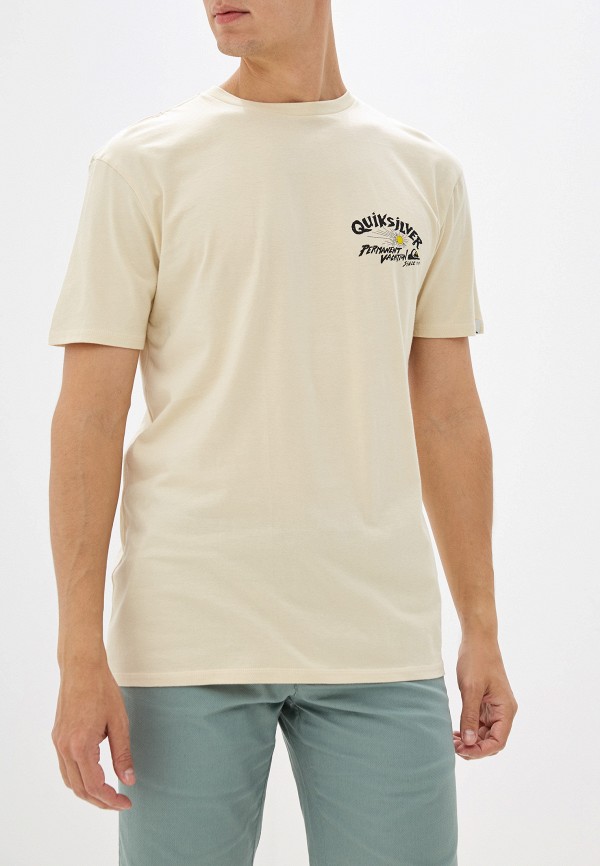 

Футболка Quiksilver, Бежевый