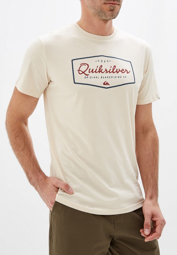 

Футболка Quiksilver, Бежевый