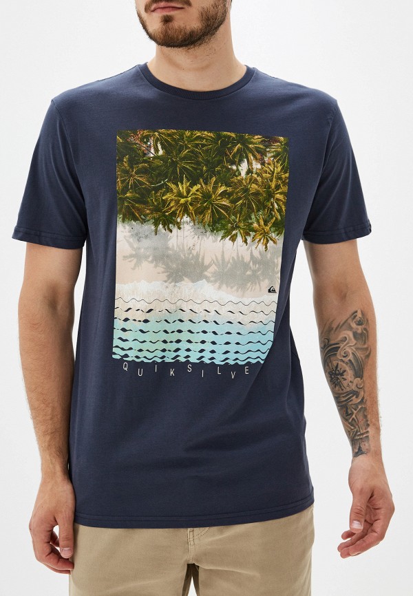 

Футболка Quiksilver, Синий