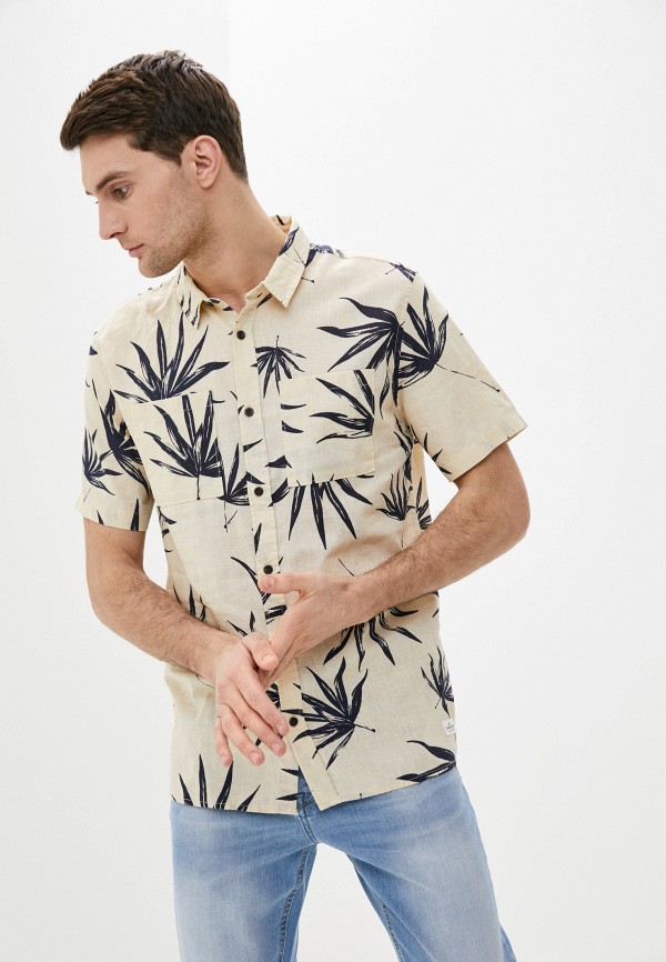

Рубашка Quiksilver, Бежевый, Quiksilver QU192EMIJHL1