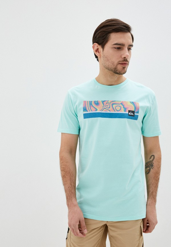 

Футболка Quiksilver, Бирюзовый