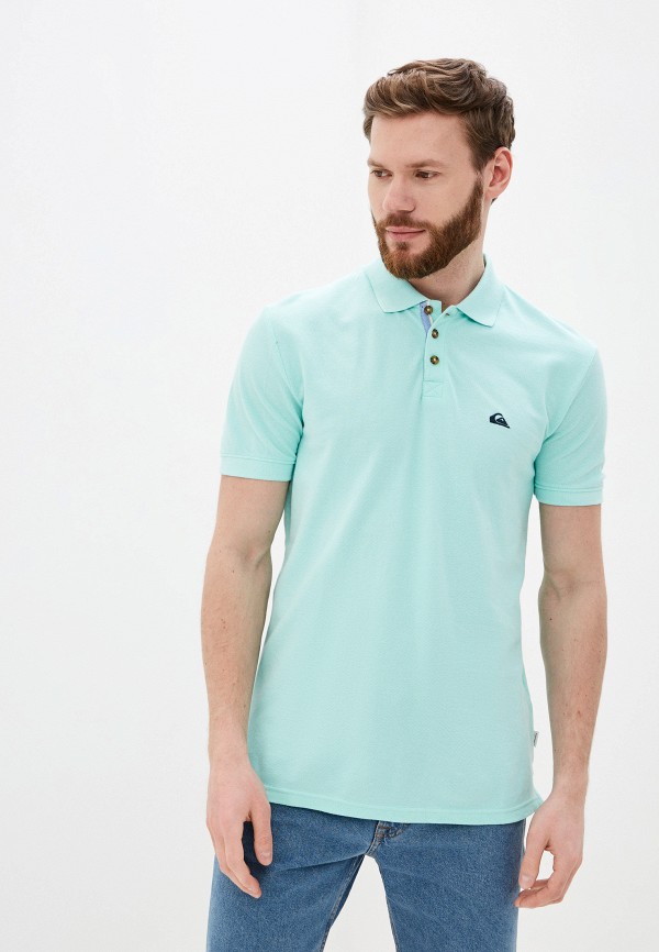 

Поло Quiksilver, Бирюзовый