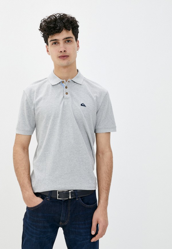 

Поло Quiksilver, Серый