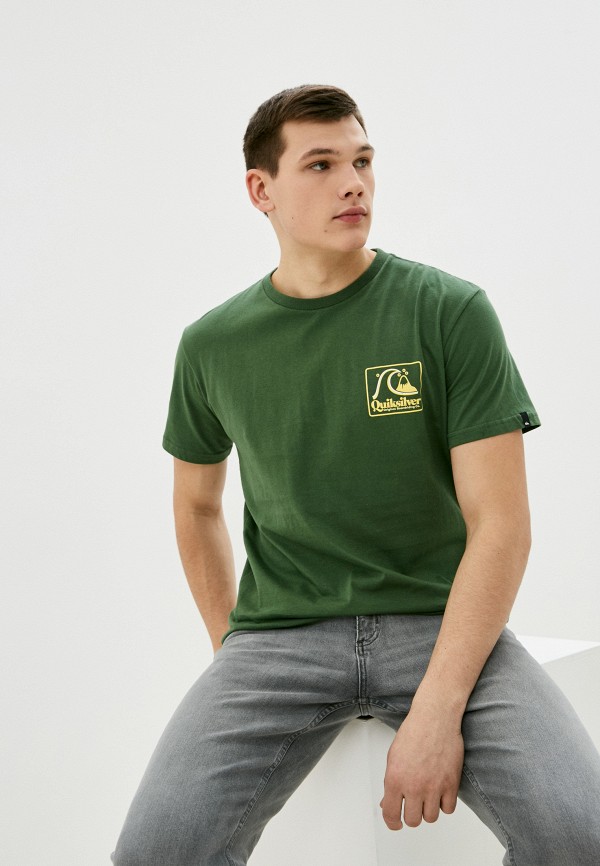 

Футболка Quiksilver, Зеленый, BEACHTONESSS M TEES GSG0