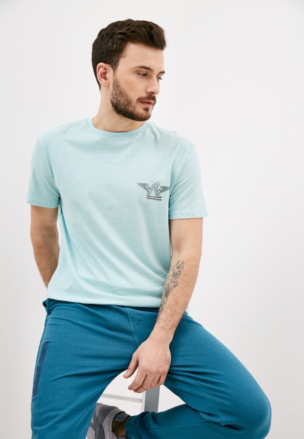 

Футболка Quiksilver, Бирюзовый, LOCALSHAPERSS M TEES BFDH