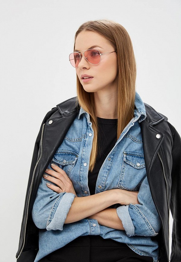 

Очки солнцезащитные Ray-Ban®, Серебряный, RB3025 9065V7