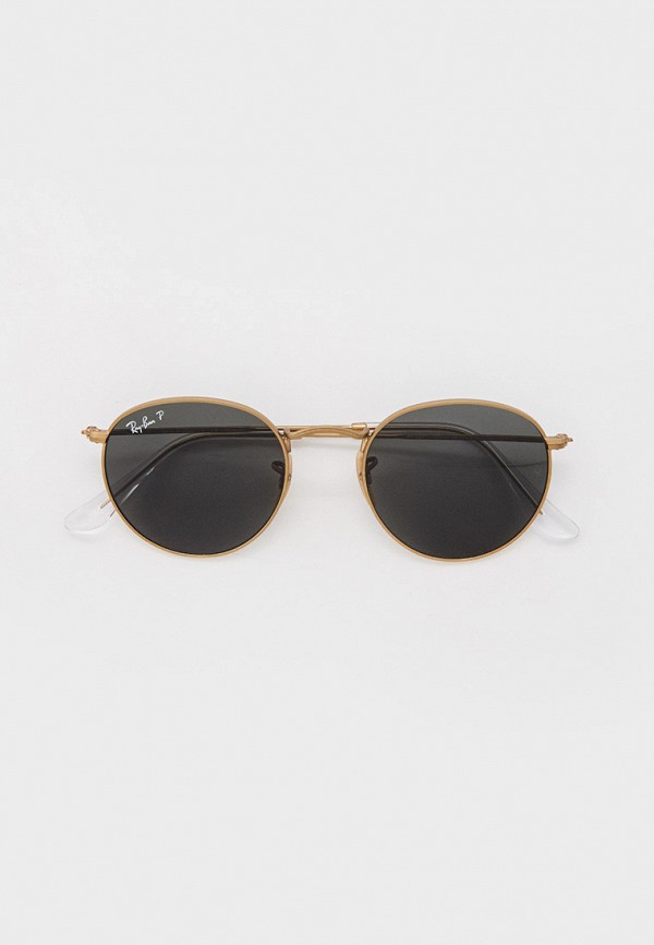 

Очки солнцезащитные Ray-Ban®, Золотой, ROUND METAL RB3447 112/58