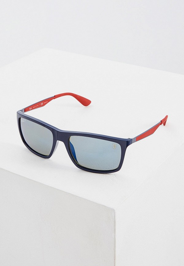 

Очки солнцезащитные Ray-Ban®, Синий, RB4228M F606H0 Ferrari Collection