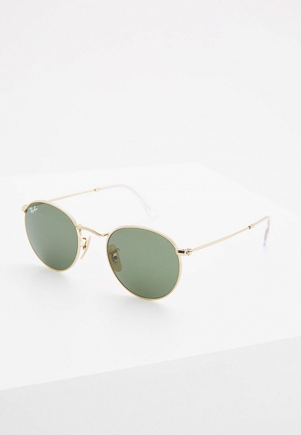 

Очки солнцезащитные Ray-Ban®, Зеленый, ROUND METAL RB3447 001