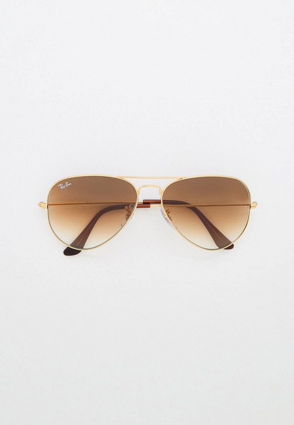 

Очки солнцезащитные Ray-Ban®, Золотой, AVIATOR LARGE METAL RB3025 001/51
