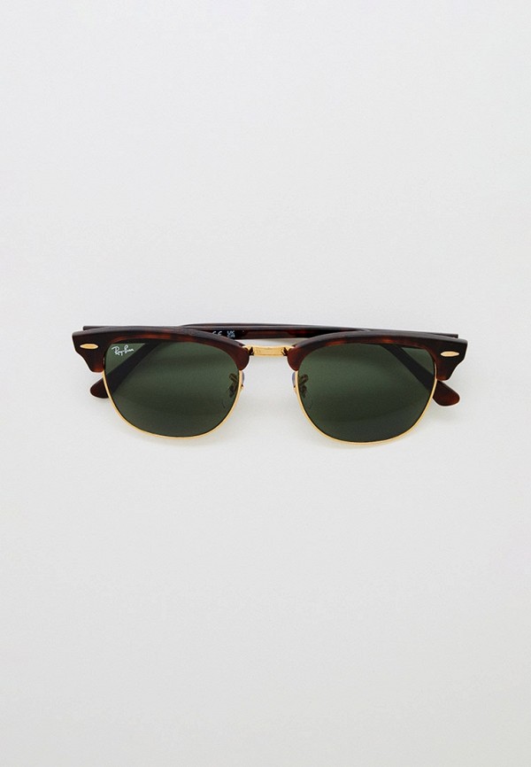 

Очки солнцезащитные Ray-Ban®, Коричневый, CLUBMASTER RB3016 W0366