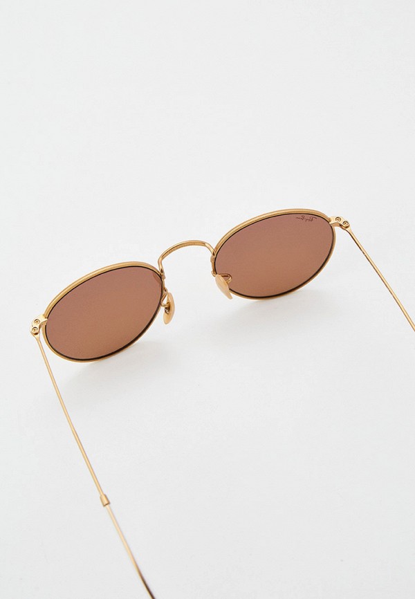 Очки солнцезащитные Ray-Ban® золотой, размер 50, фото 3