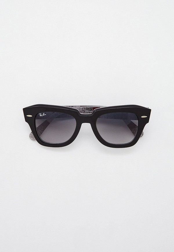 

Очки солнцезащитные Ray-Ban®, Черный, STATE STREET RB2186 13183A