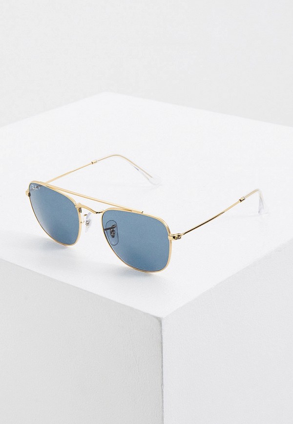 

Очки солнцезащитные Ray-Ban®, Золотой, RB3557 919648, с поляризацией