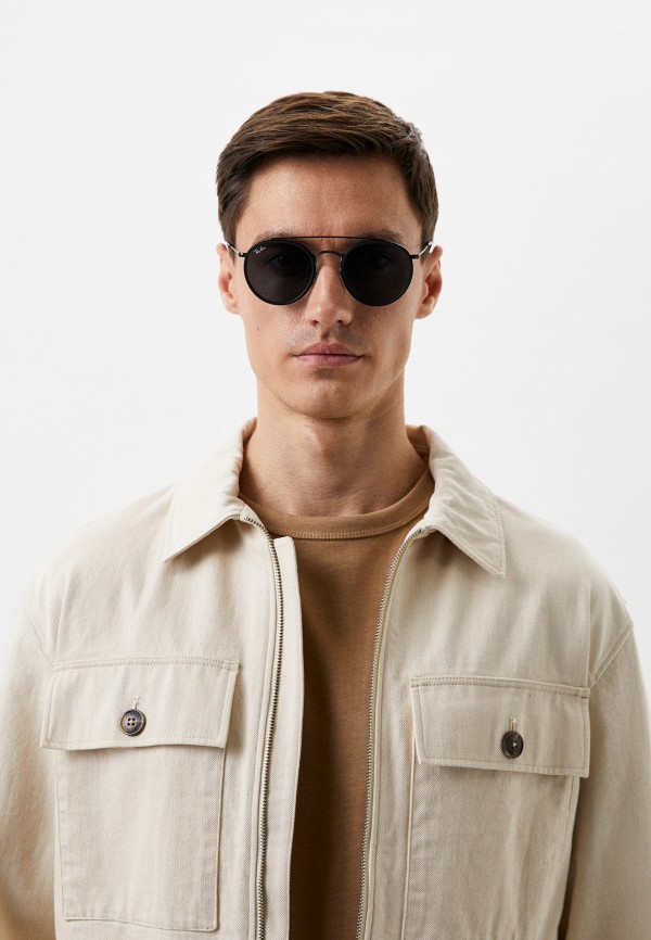 Очки солнцезащитные Ray-Ban® черный, размер 51, фото 5