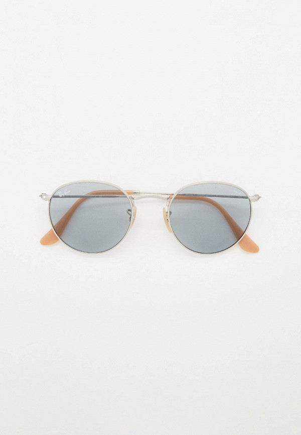 

Очки солнцезащитные Ray-Ban®, Серебряный, ROUND METAL RB3447 9065I5