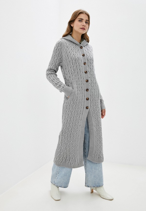 

Кардиган Rainrain, Серый, Rainrain RA036EWLCMX4