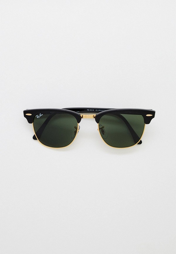 

Очки солнцезащитные Ray-Ban®, Черный, CLUBMASTER RB3016 W0365