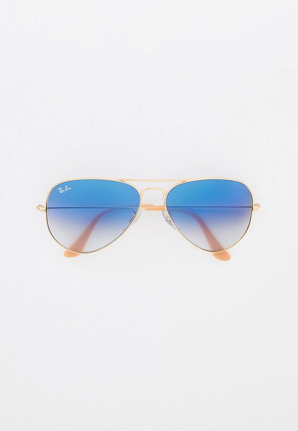 

Очки солнцезащитные Ray-Ban®, Золотой, AVIATOR LARGE METAL RB3025 001/3F