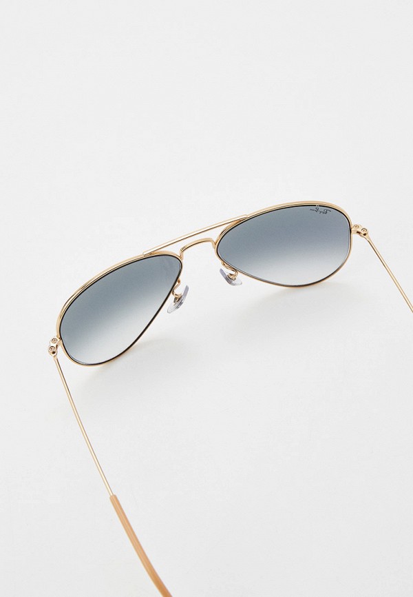 Очки солнцезащитные Ray-Ban® золотой, размер 55, фото 3