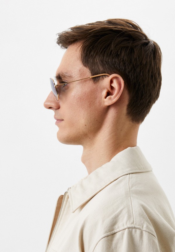 Очки солнцезащитные Ray-Ban® золотой, размер 55, фото 6