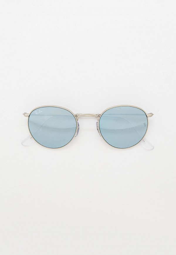 

Очки солнцезащитные Ray-Ban®, Серебряный, ROUND METAL RB3447 019/30