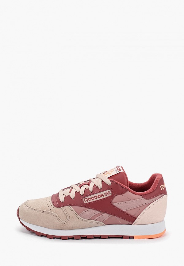

Кроссовки Reebok Classic, Розовый, CL LTHR