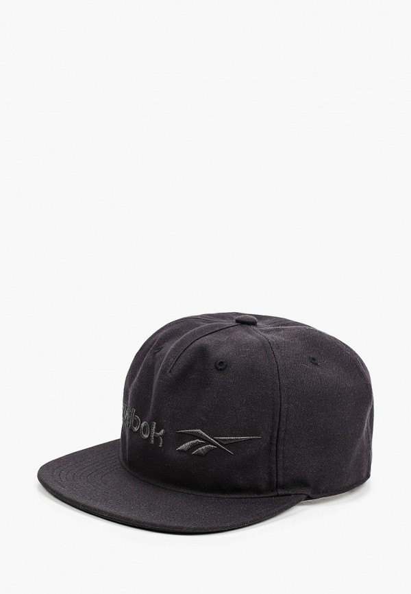 

Бейсболка Reebok, Черный, CL VECTOR FLAT PEAK CAP