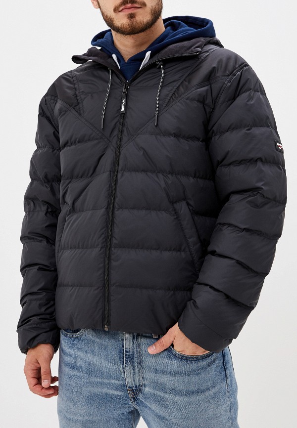 

Куртка утепленная Reebok Classic, Черный, CL DOWN MID JACKET
