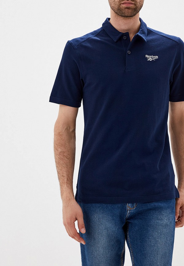 

Поло Reebok Classic, Синий, CL POLO