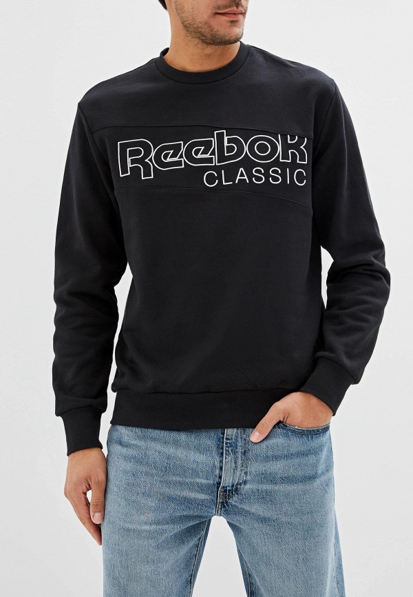 

Свитшот Reebok Classic, Черный, CL FT CREW